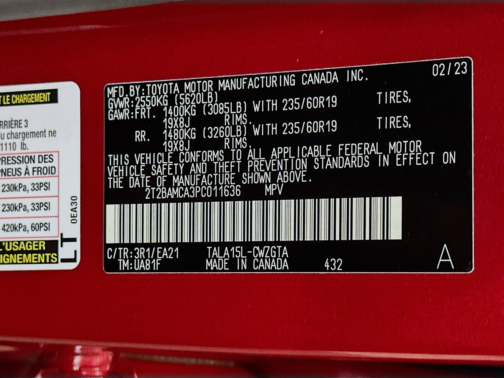 Used 2023 Lexus RX 350 Premium w/ Accessory Package (Z1) image 12