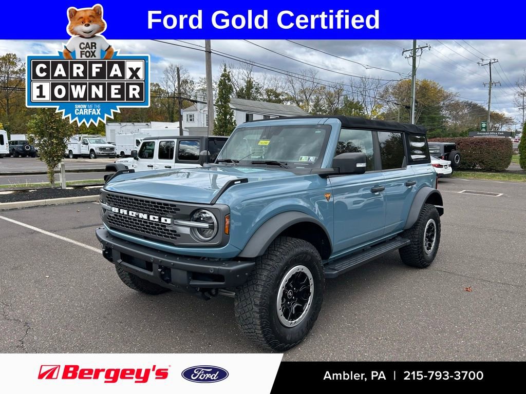 Certified 2021 Ford Bronco Badlands