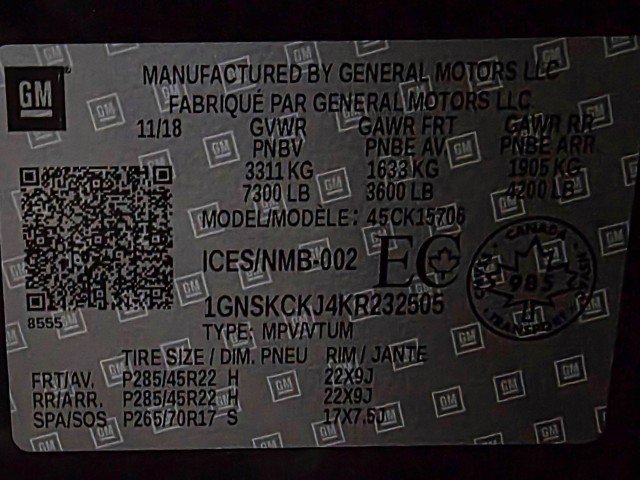 Used 2019 Chevrolet Tahoe Premier image 49