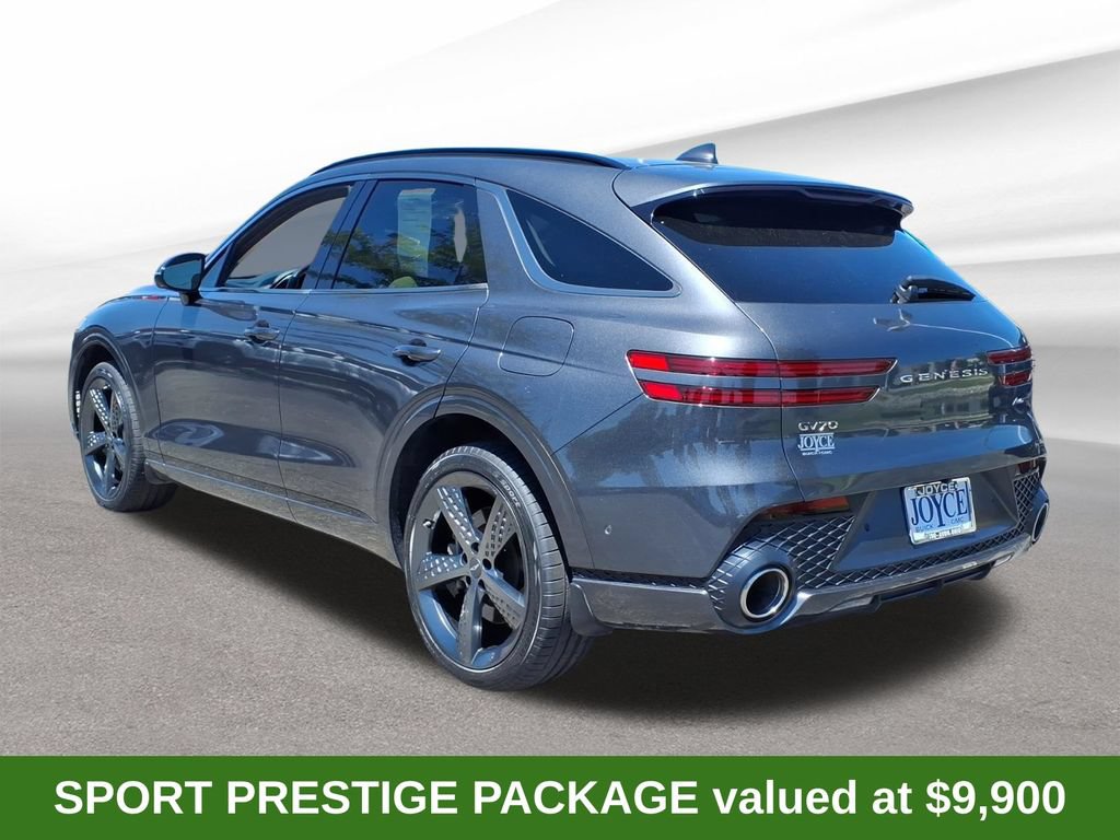 Used 2022 Genesis GV70 3.5T Sport w/ Sport Prestige Package AWD/4WD image 3
