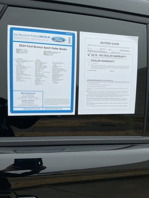 Used 2024 Ford Bronco Sport Outer Banks w/ Tech Package image 7