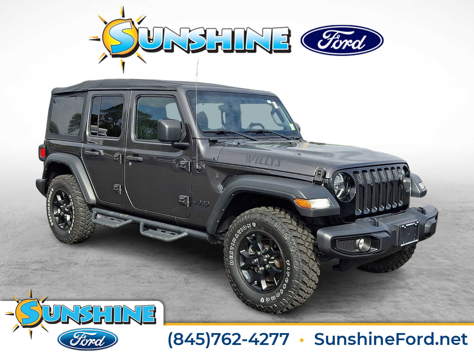 Used 2021 Jeep Wrangler Unlimited Sport AWD/4WD image 1
