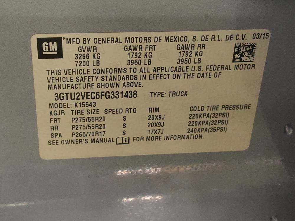 Used 2015 GMC Sierra 1500 SLT AWD/4WD image 33