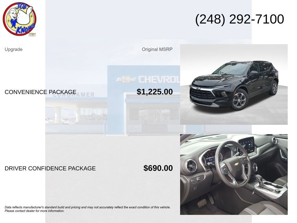 Certified 2024 Chevrolet Blazer LT w/ Convenience Package image 5