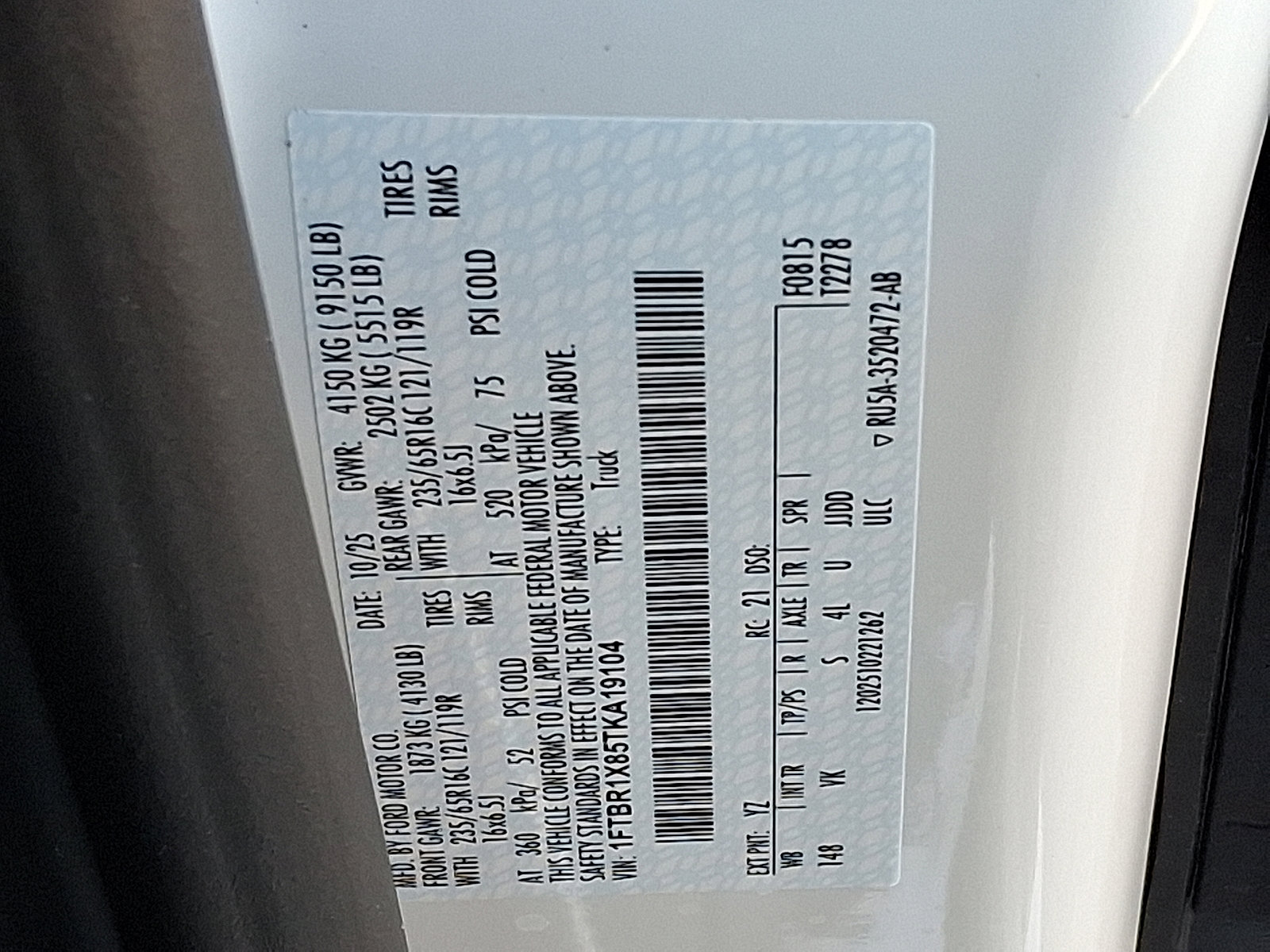 New 2026 Ford Transit 250 148 High Roof image 19