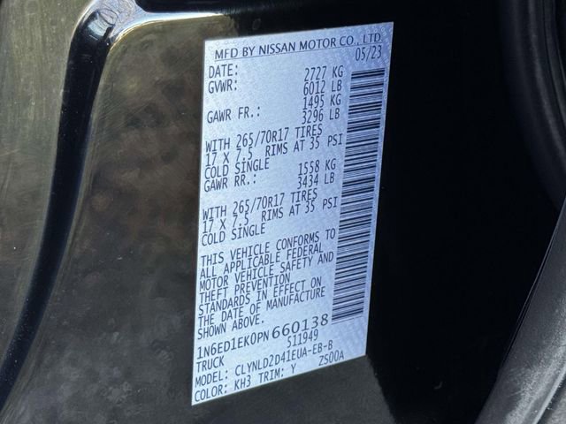 Used 2023 Nissan Frontier PRO-4X w/ Pro-4X Premium Package image 28