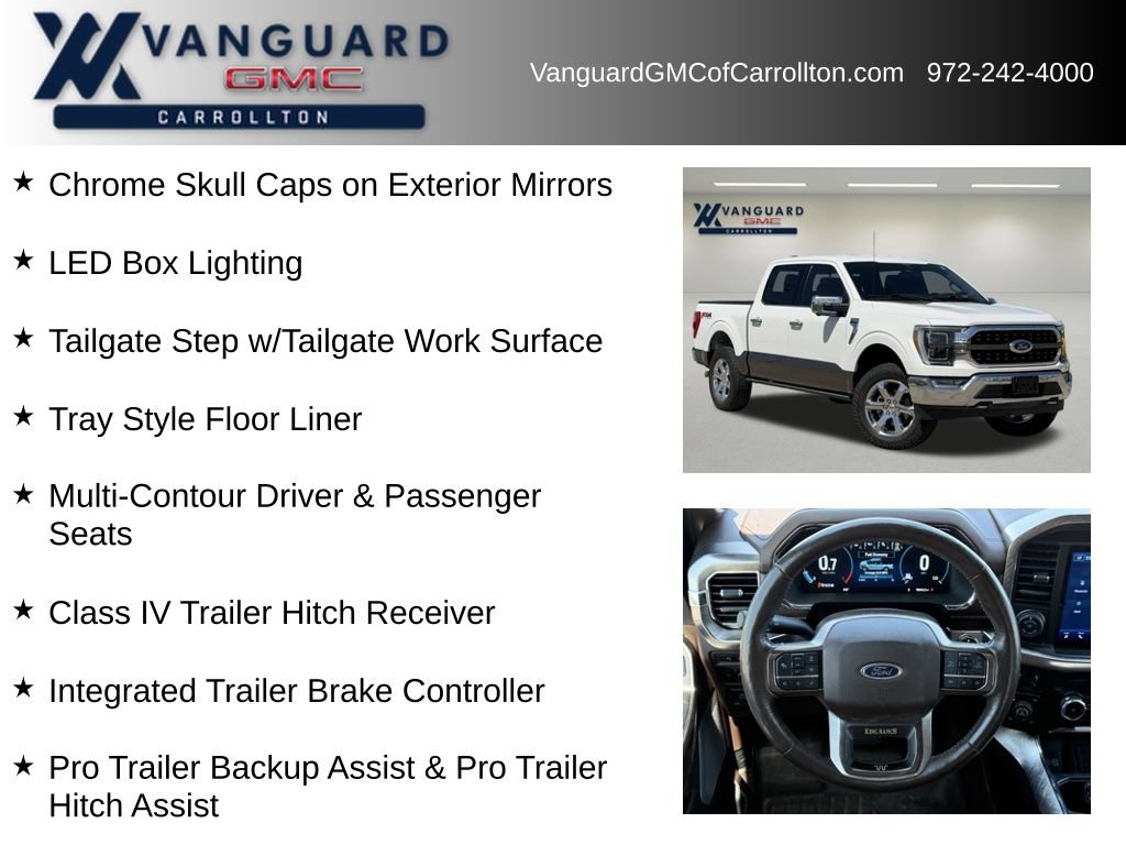Used 2023 Ford F150 King Ranch w/ Equipment Group 601A High AWD/4WD image 18