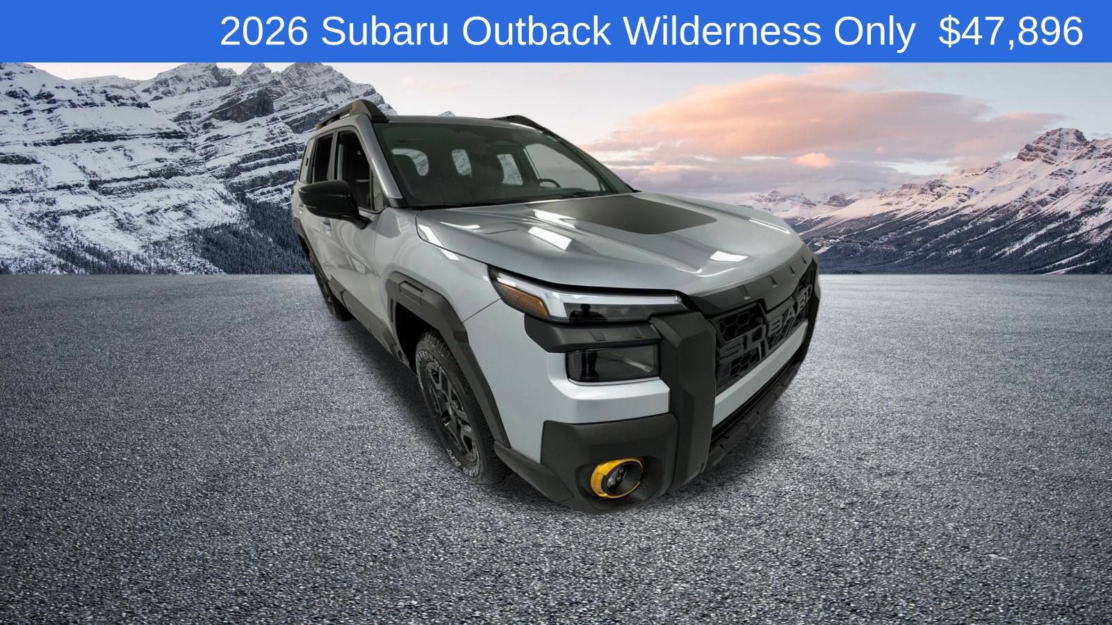 New 2026 Subaru Outback Wilderness w/ Wilderness Package