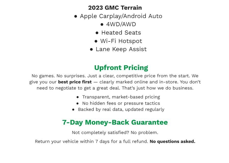 Certified 2023 GMC Terrain Denali image 2