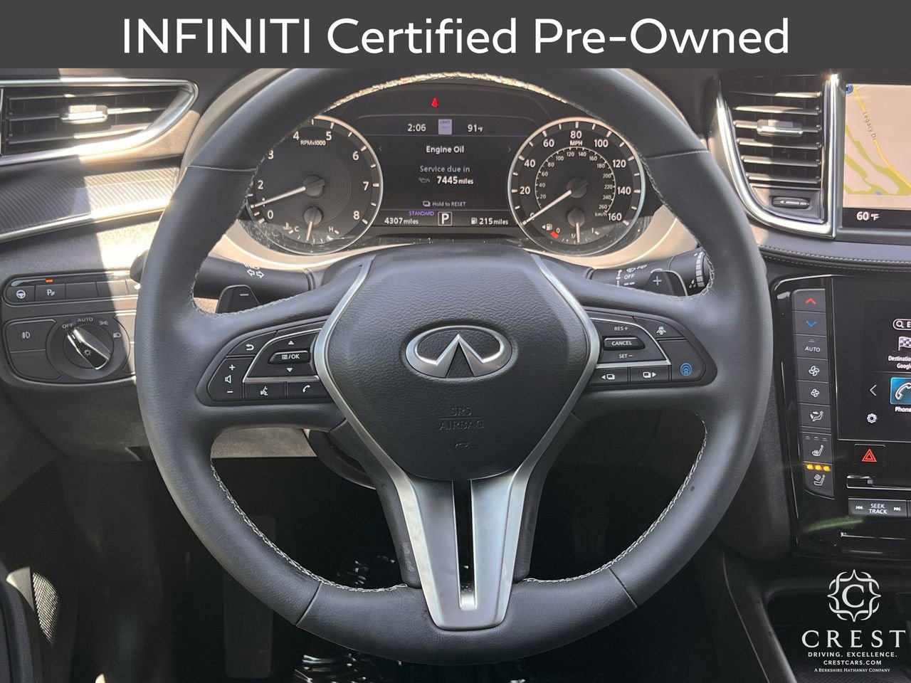 Certified 2025 INFINITI QX50 Sport AWD/4WD image 13