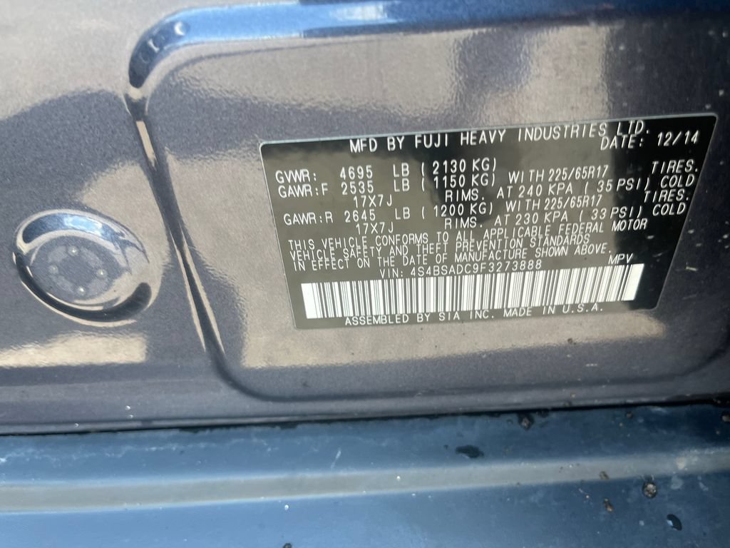 Used 2015 Subaru Outback 2.5i Premium AWD/4WD image 30