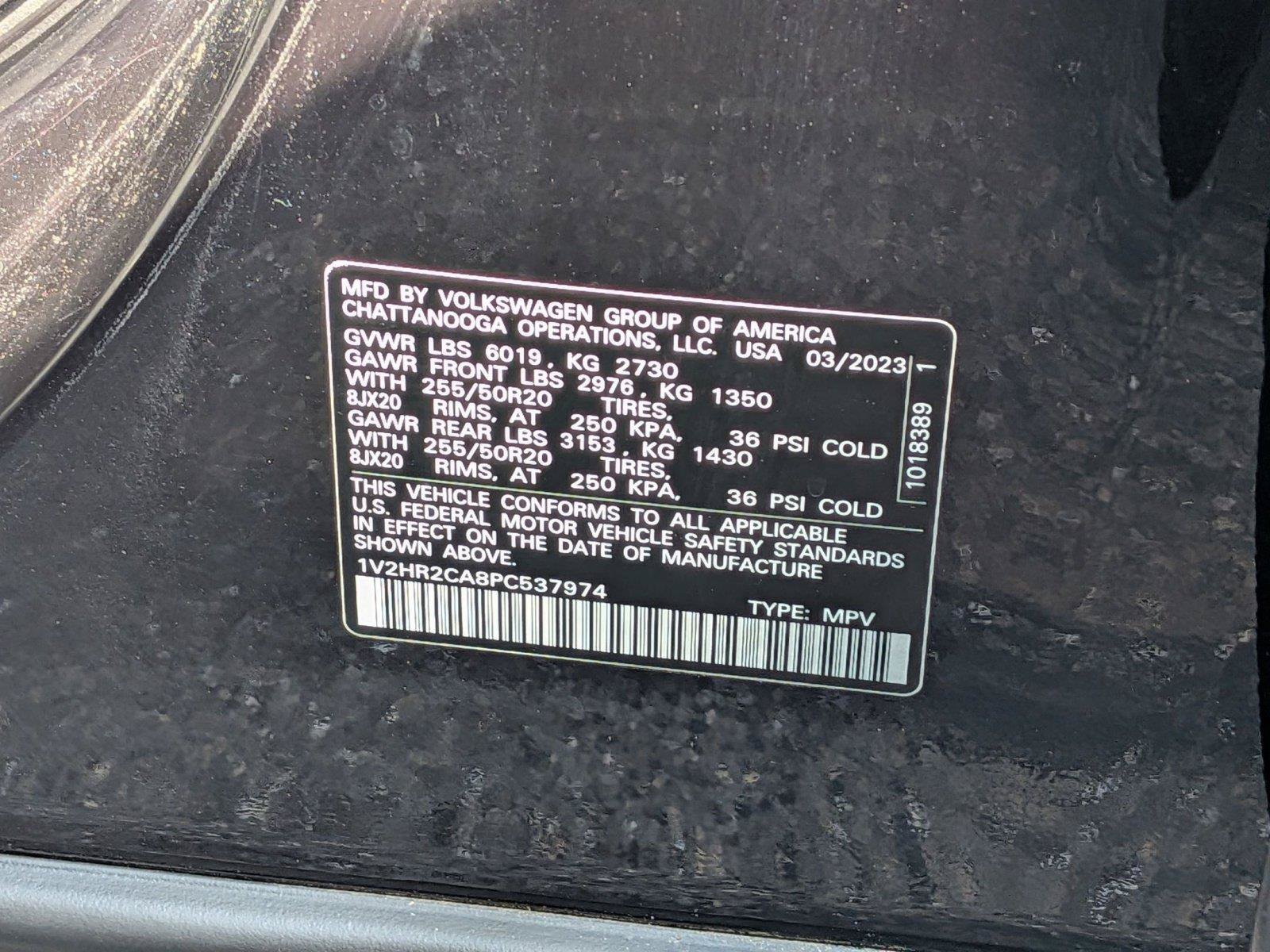 Used 2023 Volkswagen Atlas SE AWD/4WD image 10