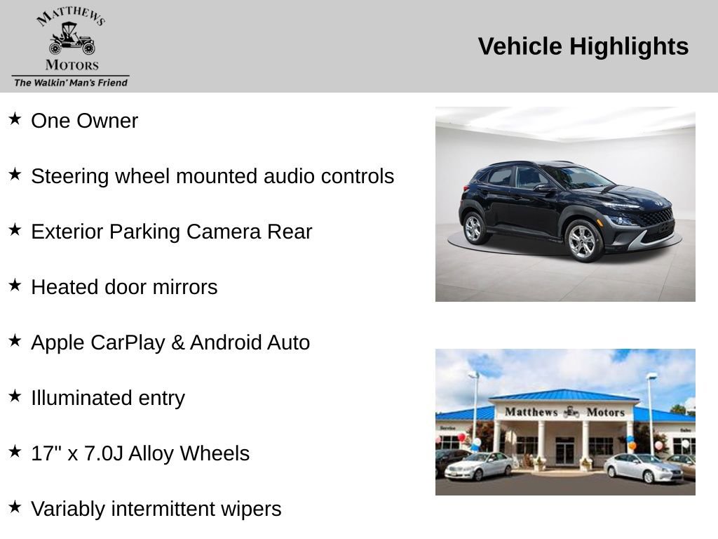 Used 2023 Hyundai Kona SEL w/ Cargo Package image 14