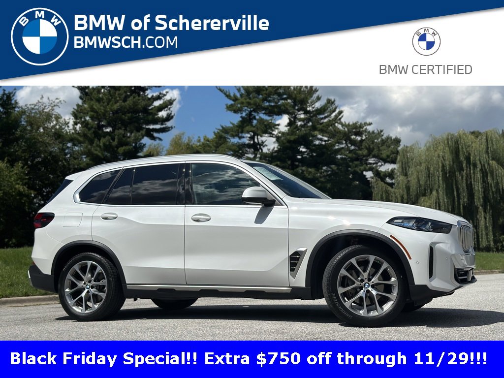 Certified 2024 BMW X5 xDrive40i w/ Premium Package