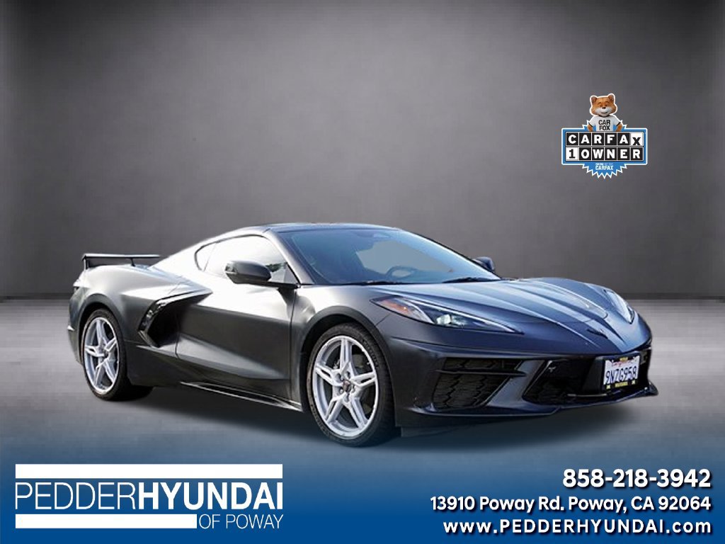 Used 2024 Chevrolet Corvette Stingray Preferred Cpe w/ Stealth Interior Trim Package