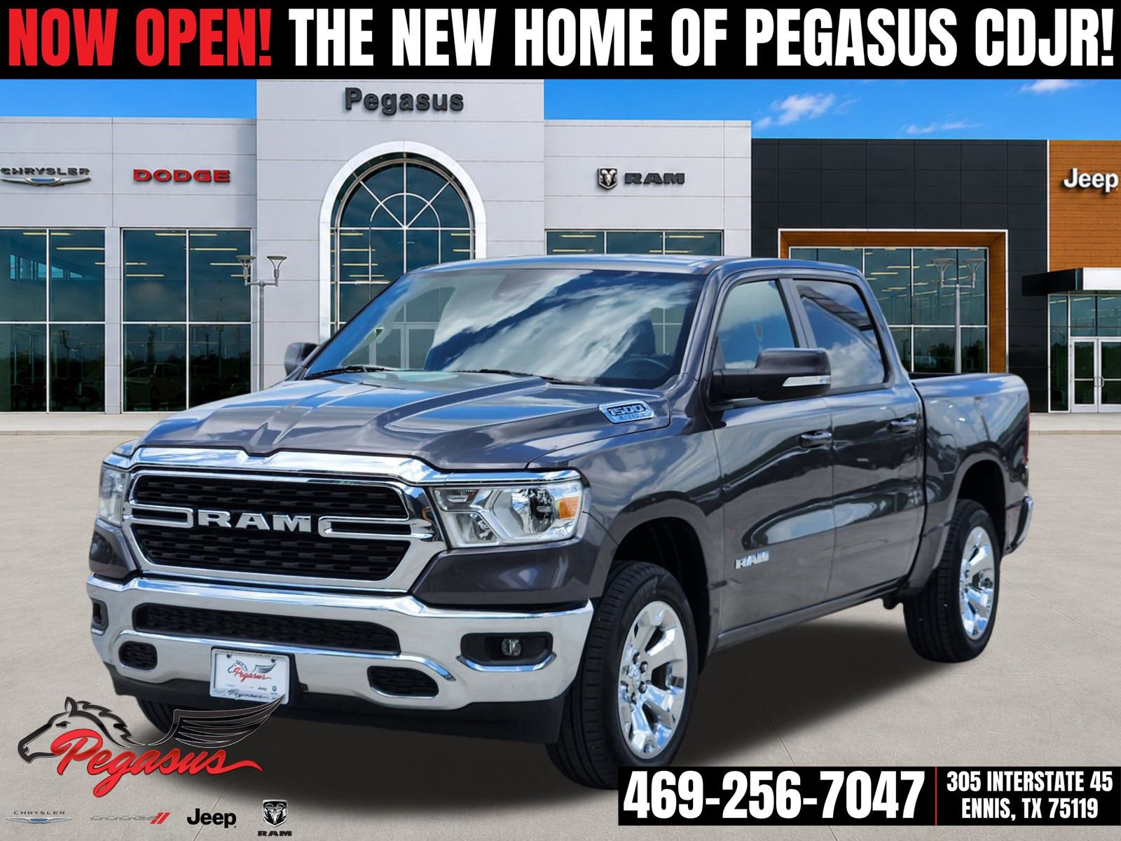 Used 2022 RAM 1500 Big Horn AWD/4WD video 2