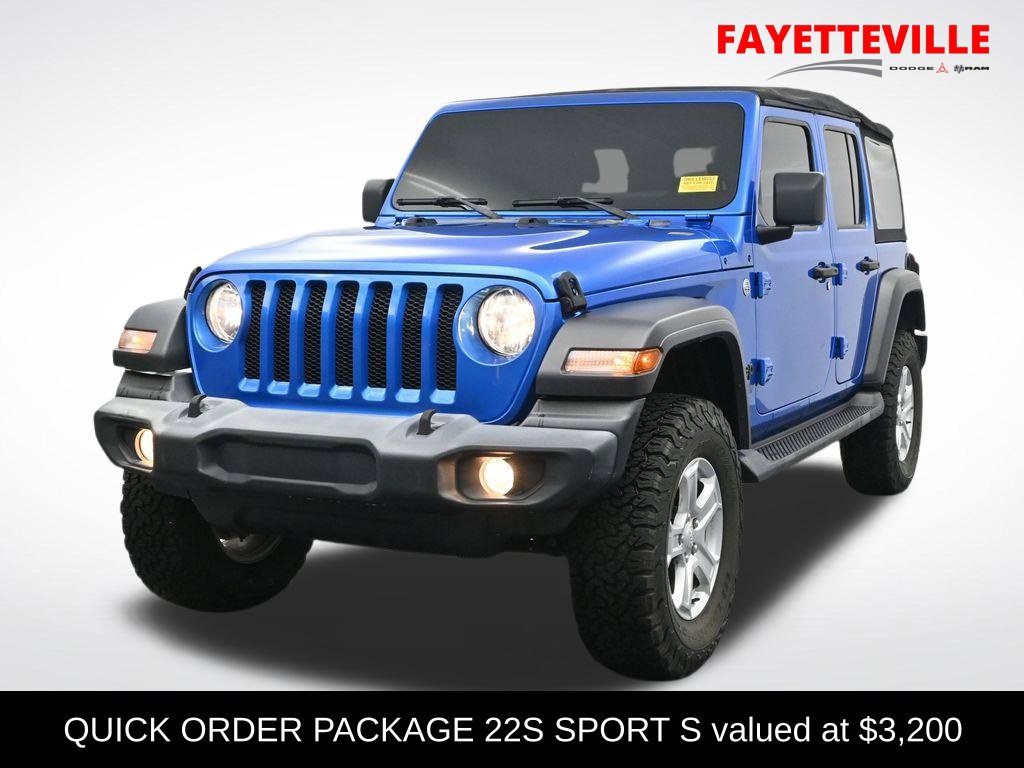 Used 2021 Jeep Wrangler Unlimited Sport