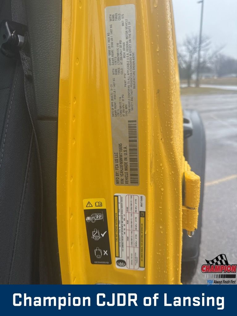 Used 2021 Jeep Wrangler Unlimited Rubicon w/ Cold Weather Group image 19