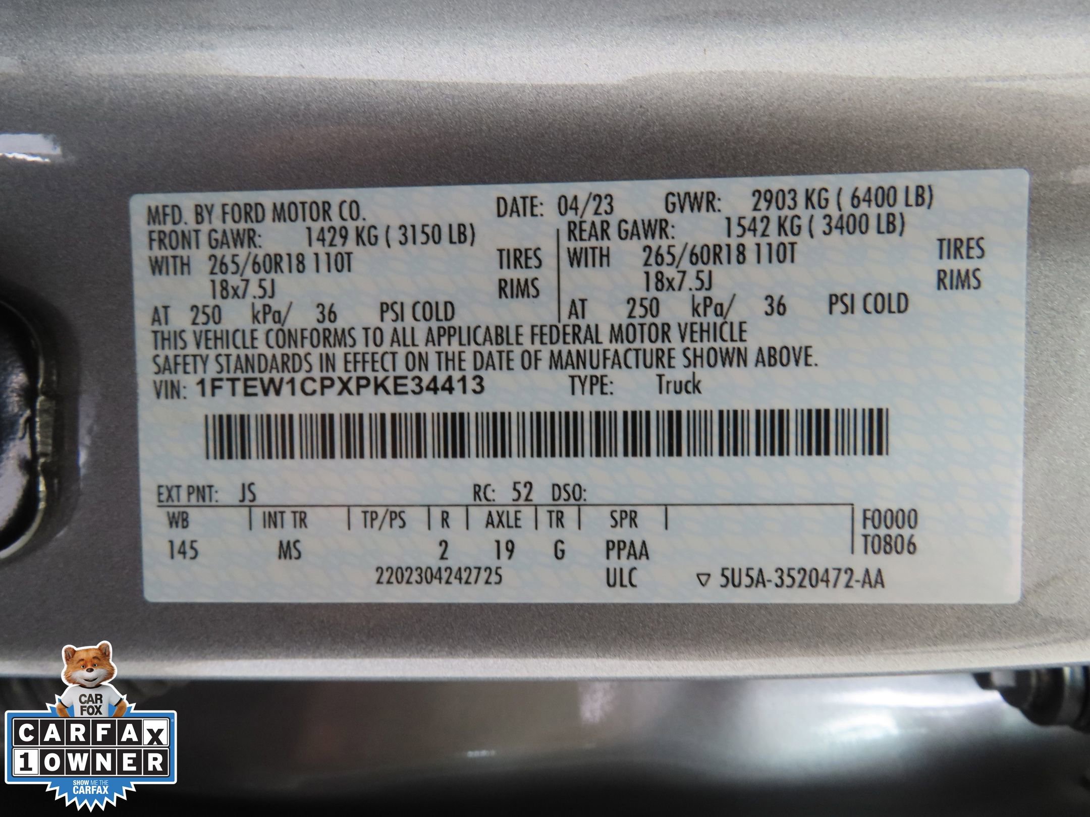 Used 2023 Ford F150 XLT w/ Equipment Group 301A Mid image 27