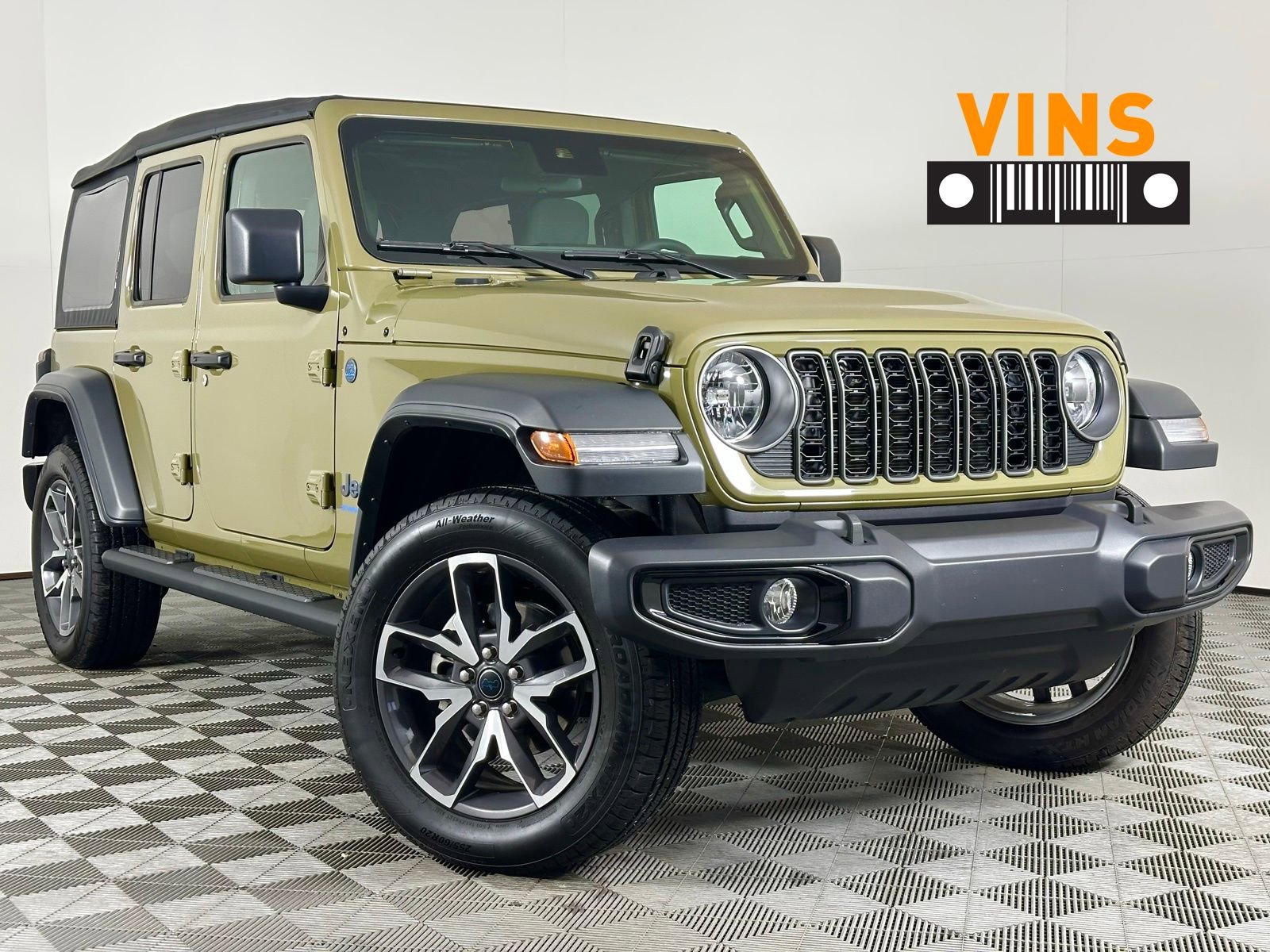 Used 2025 Jeep Wrangler Unlimited Sport S 4xe w/ Convenience Group image 1