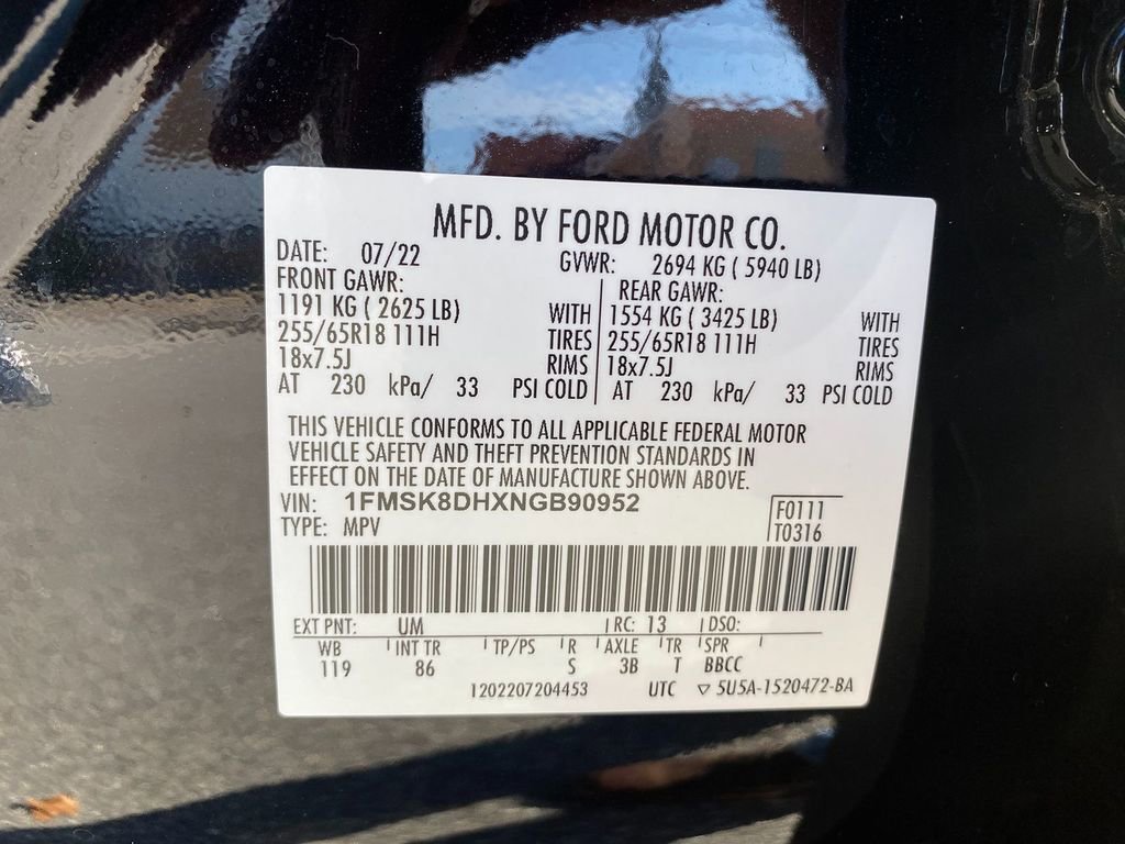 Used 2022 Ford Explorer XLT image 33