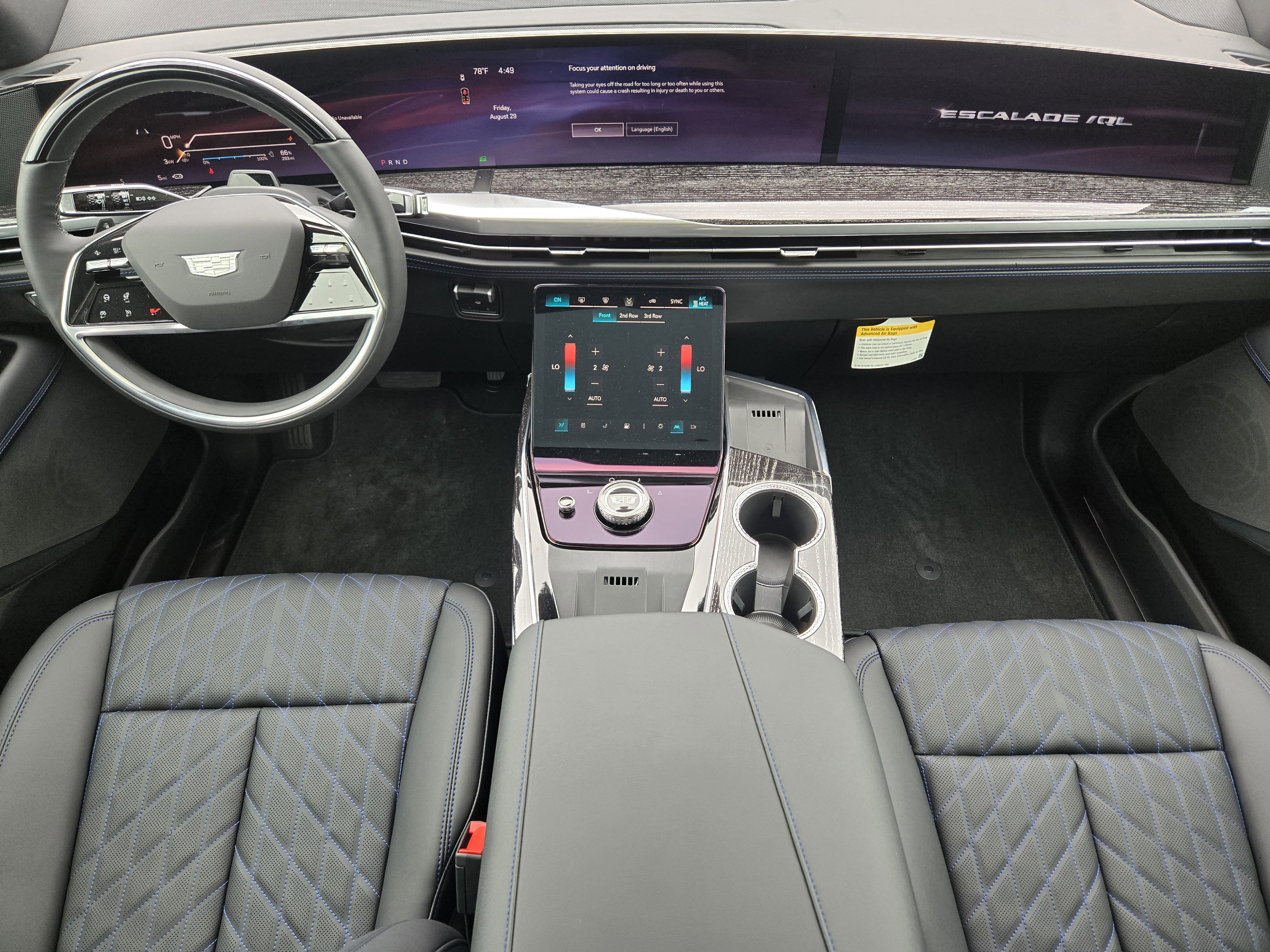 New 2026 Cadillac Escalade IQL Sport 1 w/ LPO, ONYX Package image 20