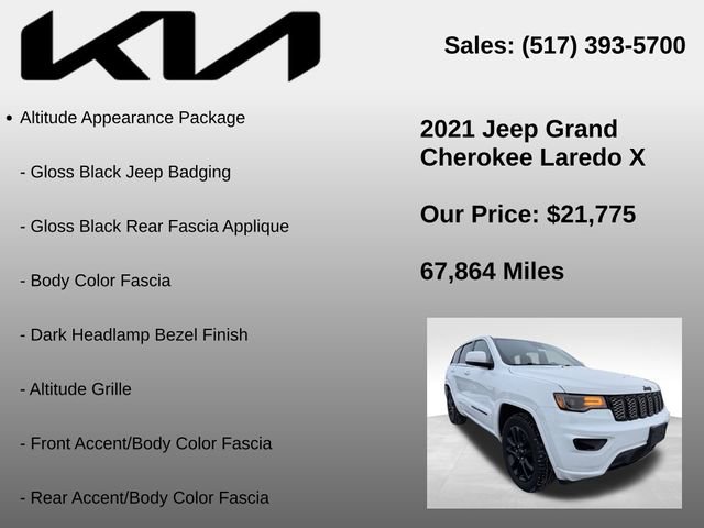 Used 2021 Jeep Grand Cherokee Laredo X image 20