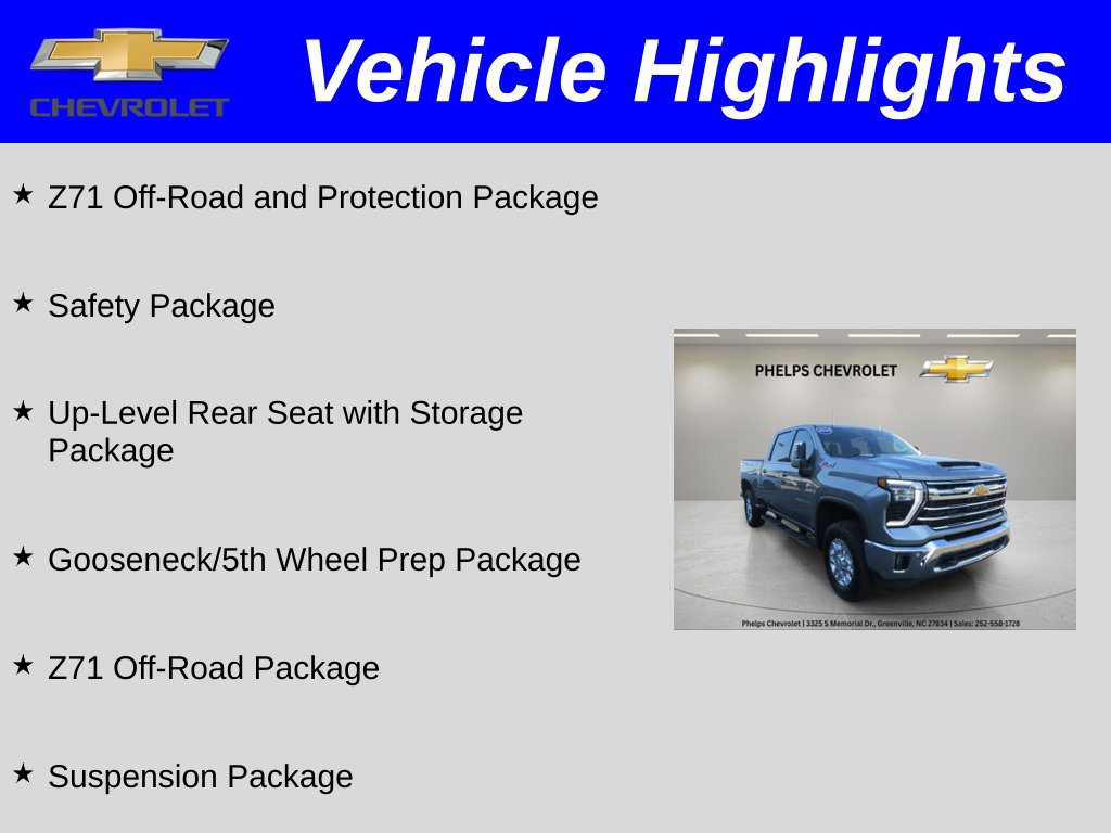 Certified 2025 Chevrolet Silverado 2500 LTZ w/ LTZ Convenience Package AWD/4WD image 3