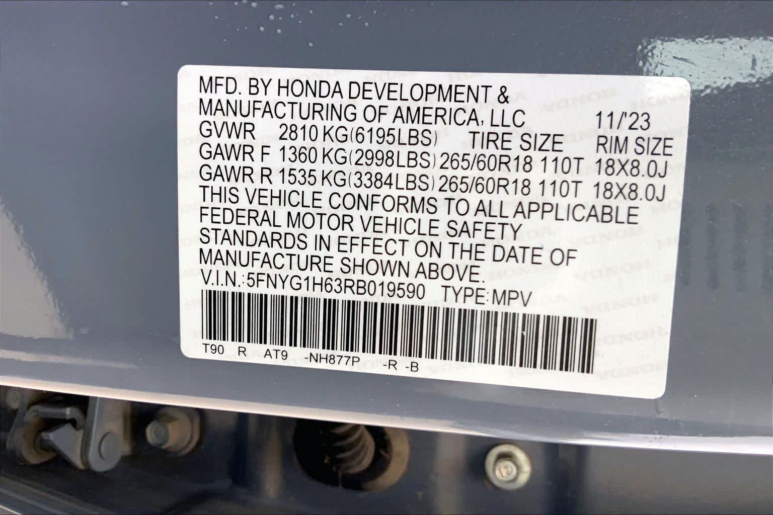 Used 2024 Honda Pilot TrailSport image 32
