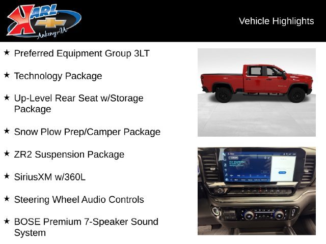Certified 2024 Chevrolet Silverado 2500 ZR2 w/ Technology Package AWD/4WD image 2
