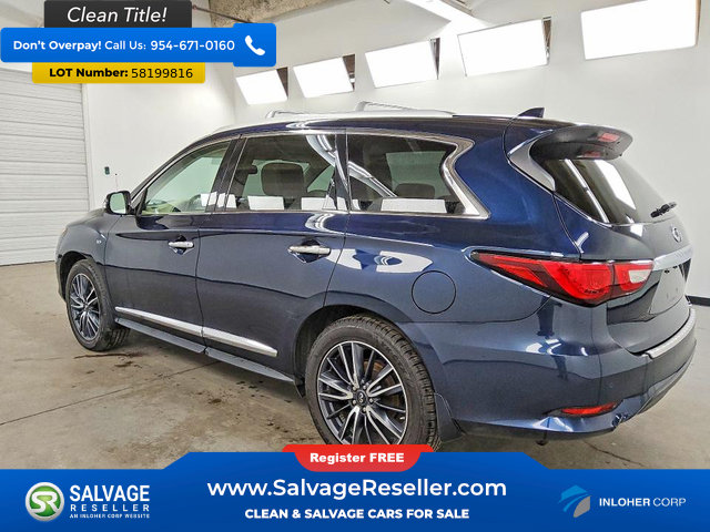 Used 2017 INFINITI QX60 Luxe w/ Deluxe Technology Package AWD/4WD image 3