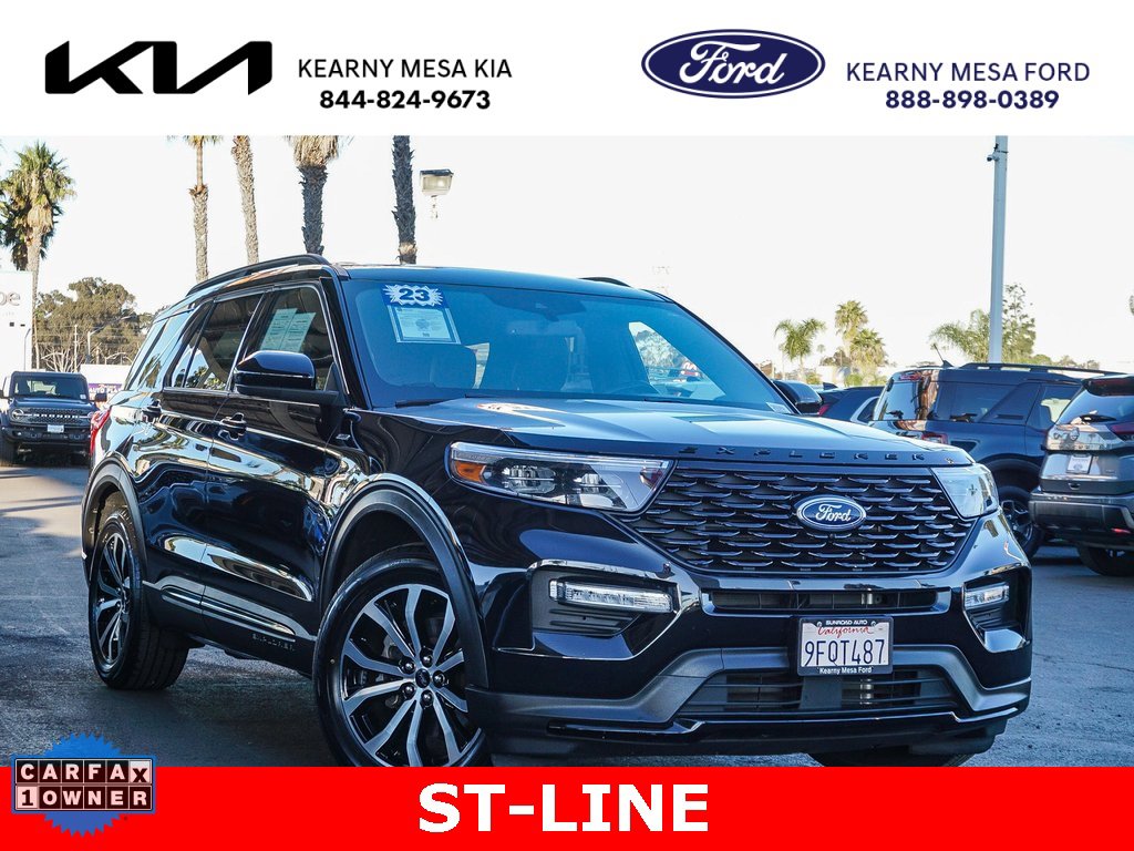 Used 2023 Ford Explorer ST-Line w/ Class IV Trailer Tow Package image 1