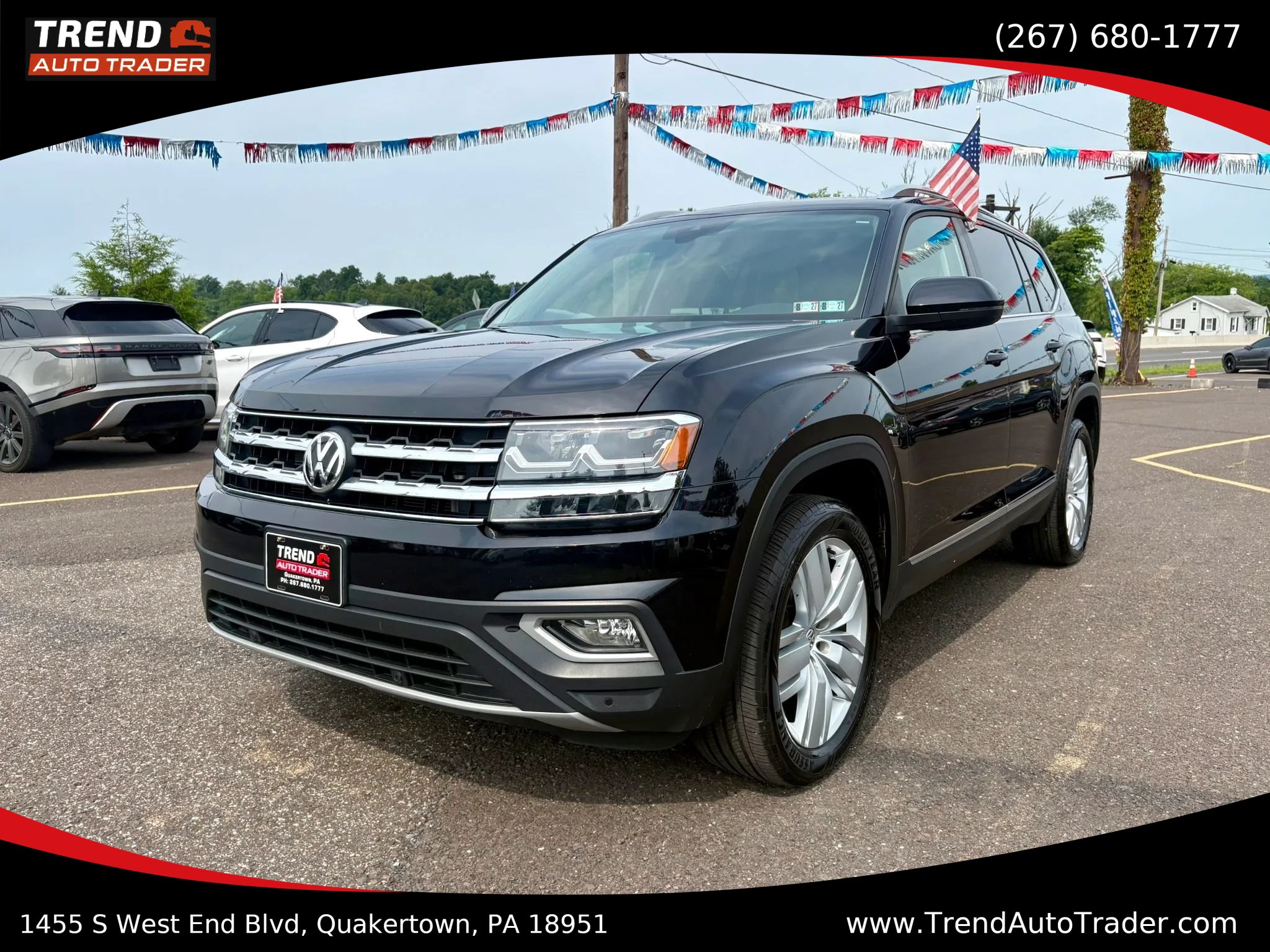 Used 2019 Volkswagen Atlas SEL AWD/4WD image 1