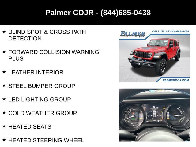 Used 2024 Jeep Wrangler Unlimited Rubicon 4xe w/ Capability Package image 12