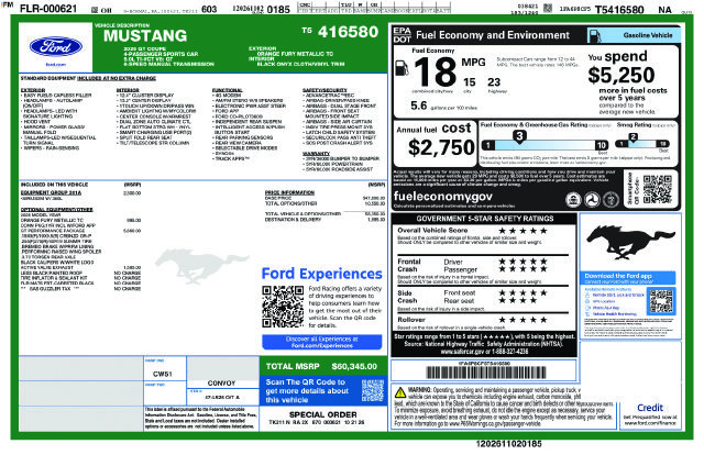 New 2026 Ford Mustang GT RWD image 23