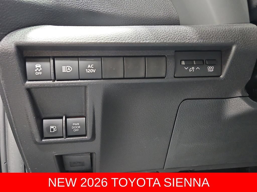 New 2026 Toyota Sienna XSE AWD/4WD image 12
