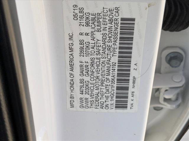 Used 2019 Honda Accord Sport image 23