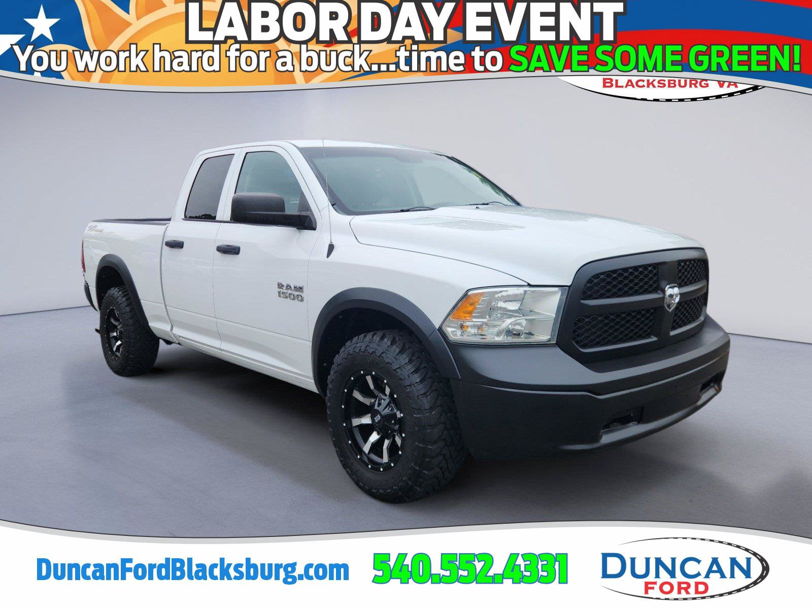 Used 2015 RAM 1500 Tradesman w/ Popular Equipment Group