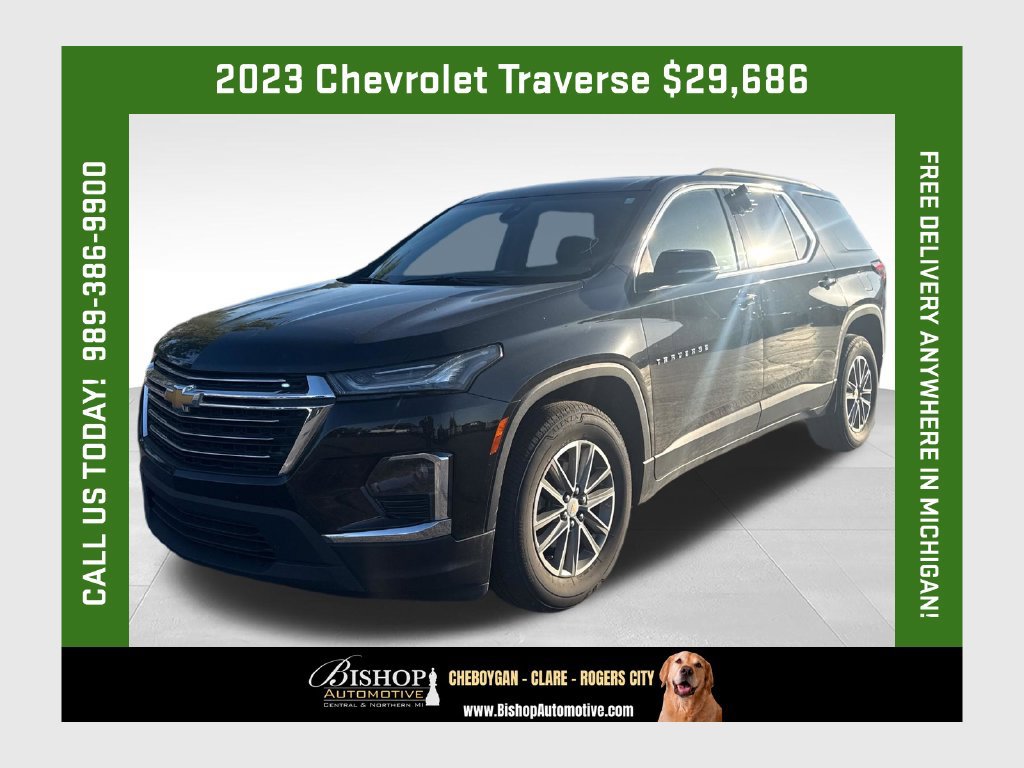 Used 2023 Chevrolet Traverse LT w/ LPO, Floor Liner Package