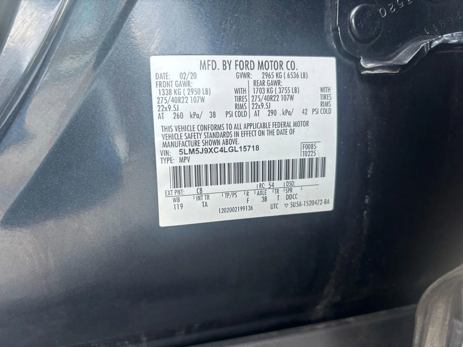 Used 2020 Lincoln Aviator Black Label image 29