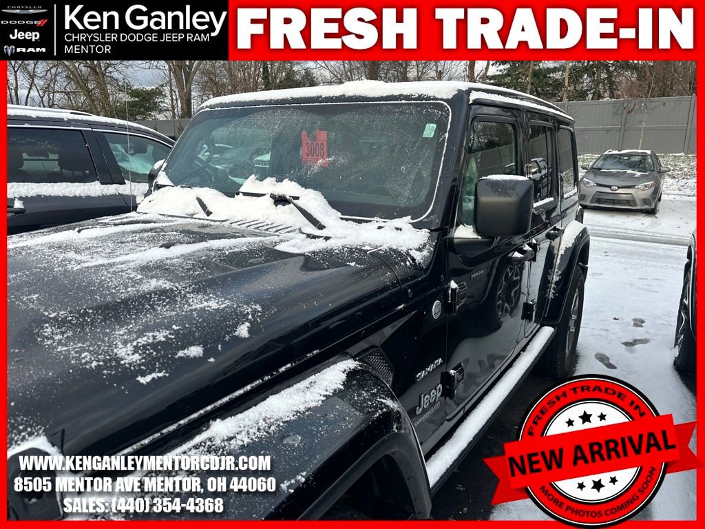 Certified 2022 Jeep Wrangler Unlimited Sahara w/ Cold Weather Group image 7