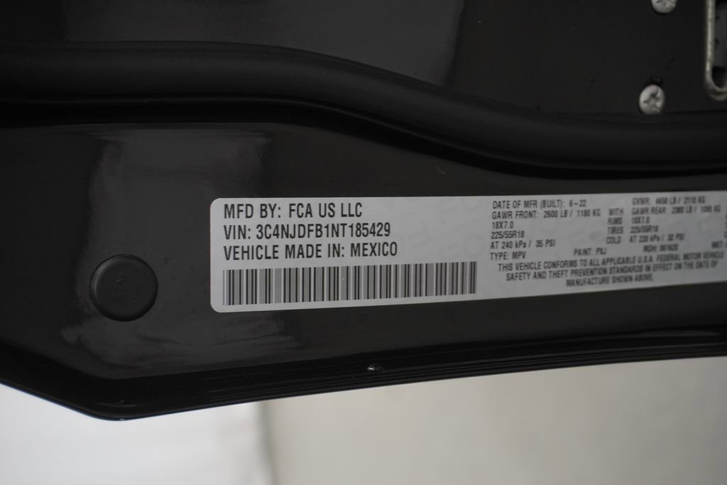 Certified 2022 Jeep Compass Latitude w/ Sun and Sound Group image 53