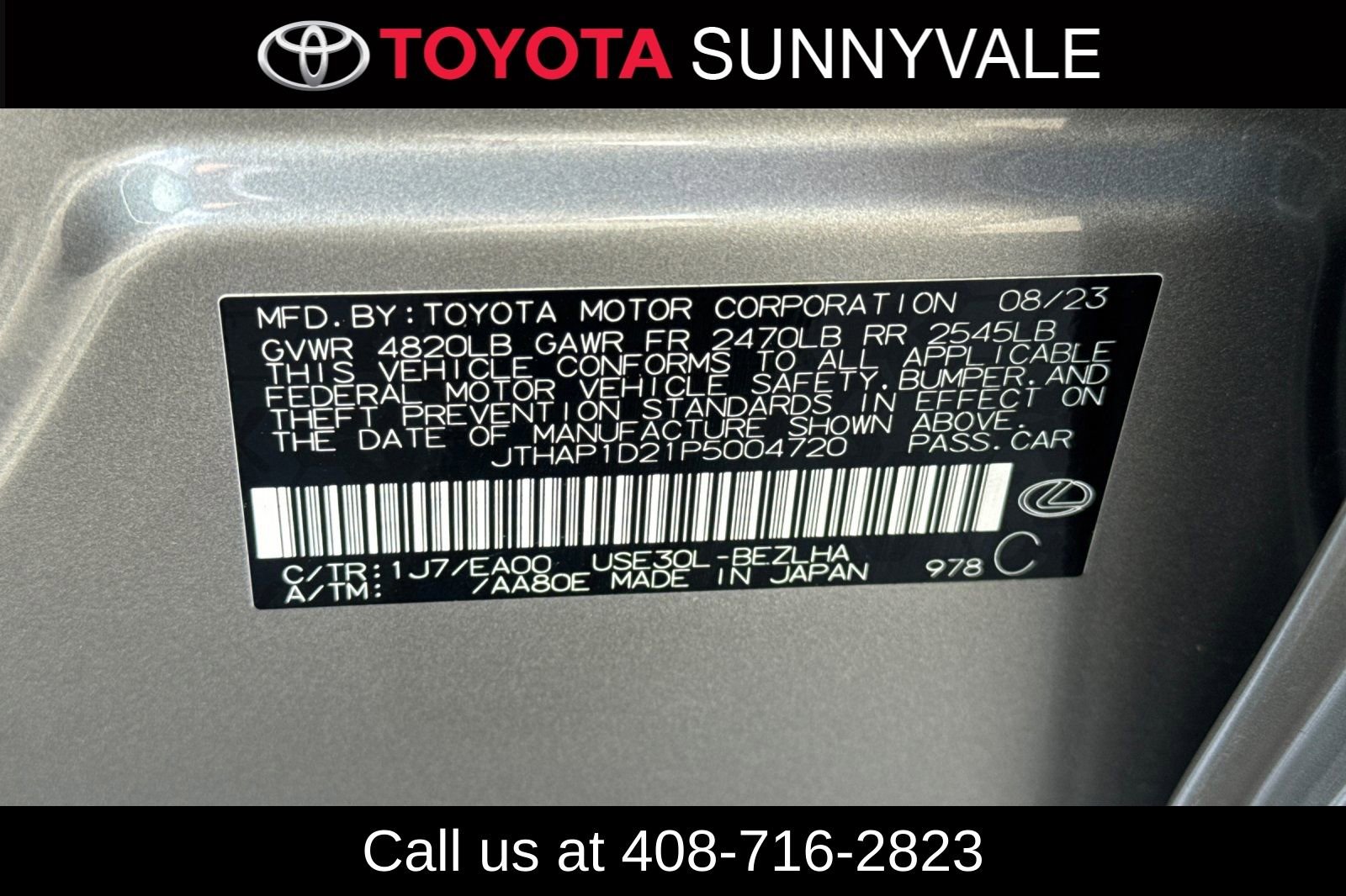 Used 2023 Lexus IS 500 RWD image 31