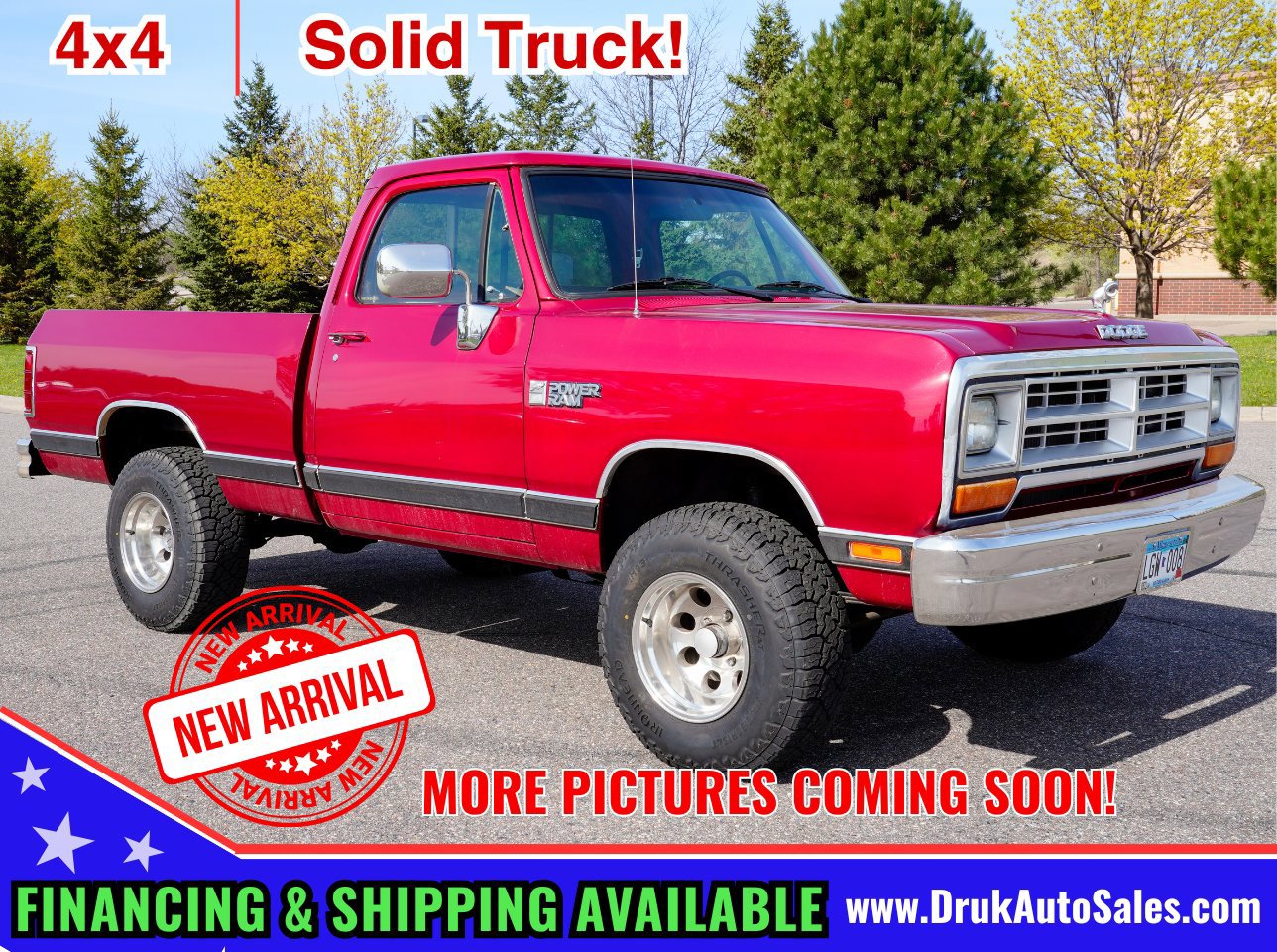 Used 1988 Dodge D/W Truck 100 AWD/4WD image 1