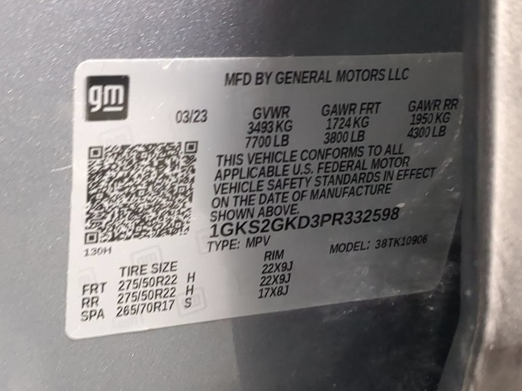 Used 2023 GMC Yukon XL SLT w/ SLT Premium Package AWD/4WD image 42