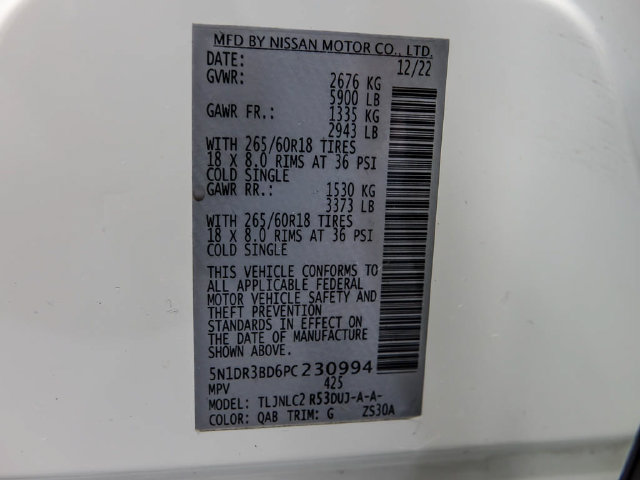 Used 2023 Nissan Pathfinder Rock Creek AWD/4WD image 34