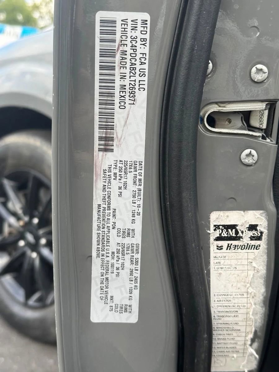 Used 2020 Dodge Journey SE w/ SE Popular Equipment Group image 14