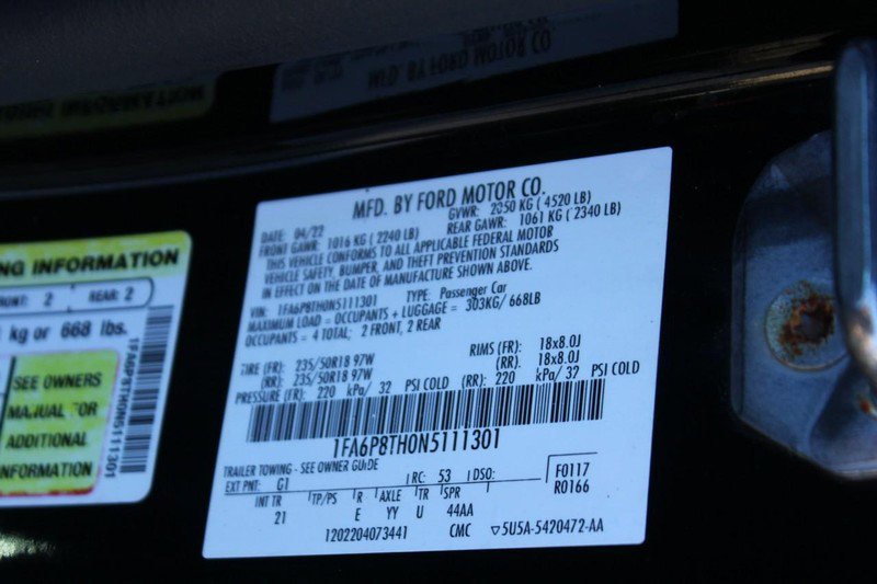 Used 2022 Ford Mustang Premium w/ Equipment Group 101A RWD image 16