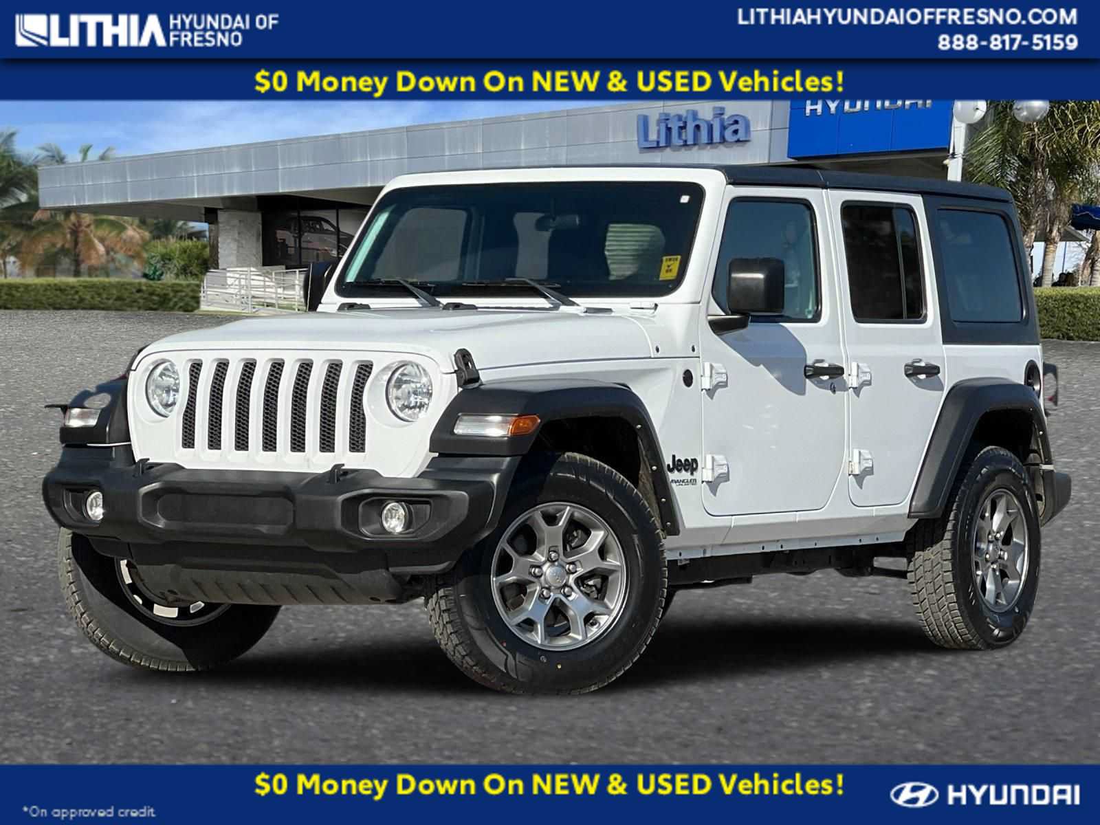 Used 2021 Jeep Wrangler Unlimited Sport
