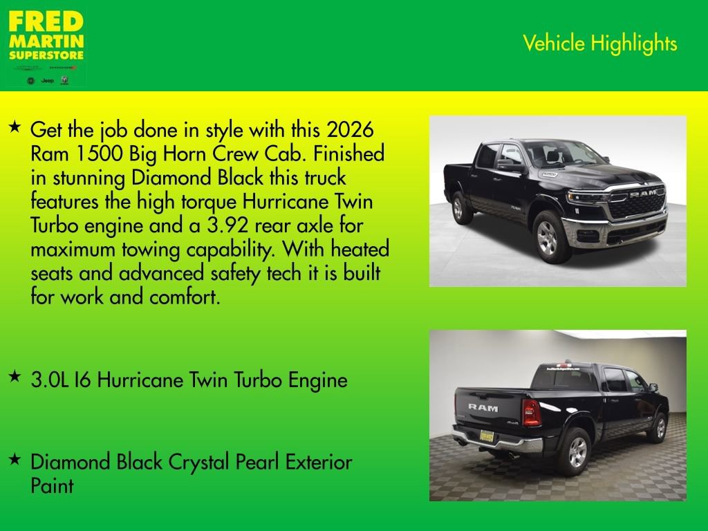 New 2026 RAM 1500 Big Horn image 8